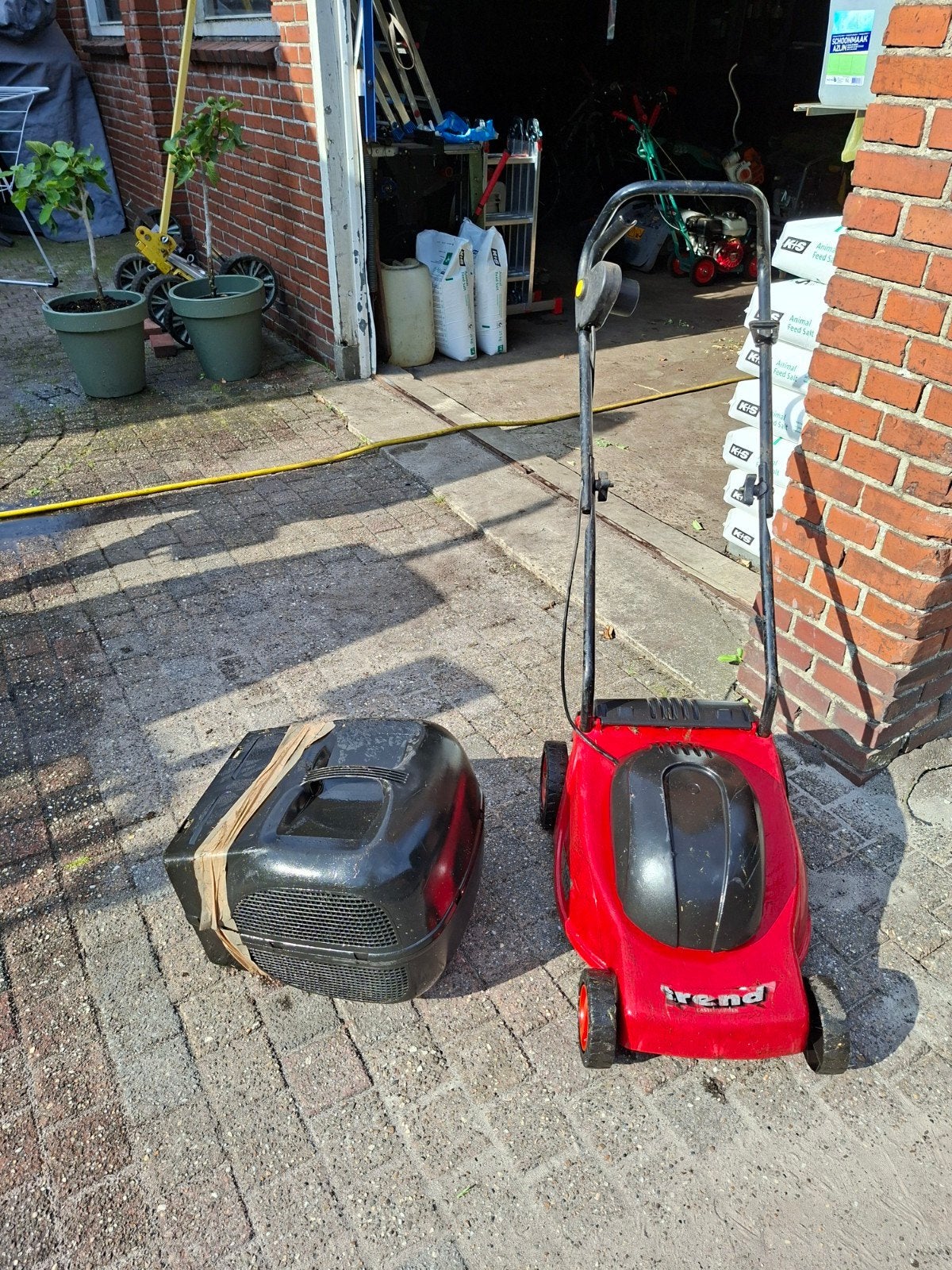 elektrische grasmaaier, Ophalen of Verzenden, Gebruikt
