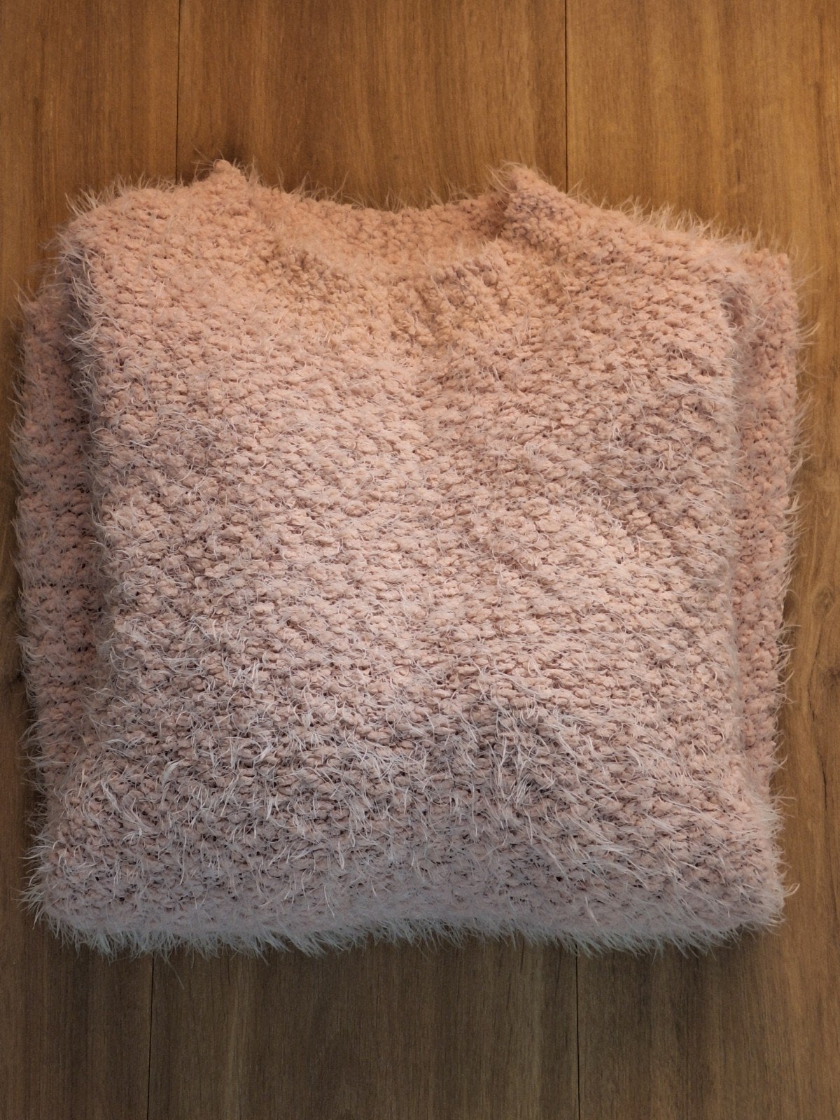 Warme fluffy roze trui maat L, Ophalen of Verzenden, Zo goed als nieuw, Maat 38/40 (M), Roze