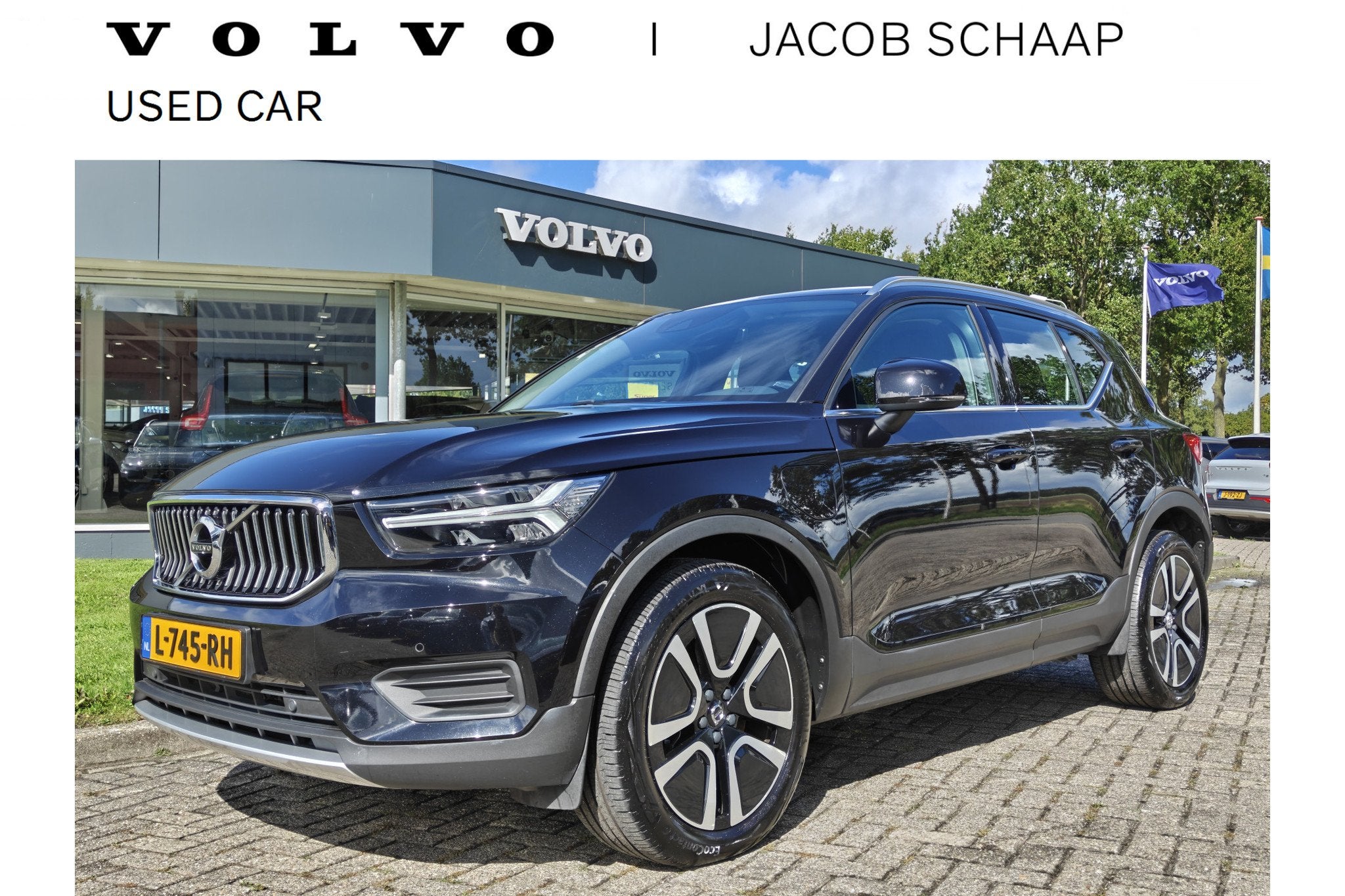 Volvo XC40 T4 211PK Plug-in Hybrid Inscription | PDC V+A | T, Auto's, Leder en Stof, Zwart, Bedrijf, Hybride Elektrisch/Benzine