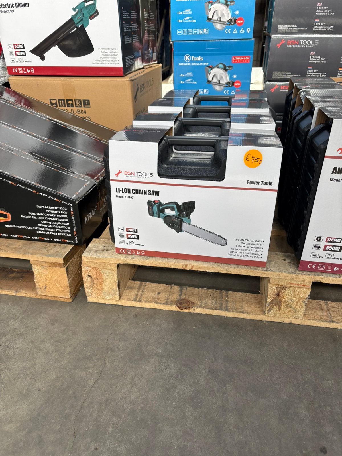 OUTLET GEREEDSCHAP, Ophalen, Nieuw