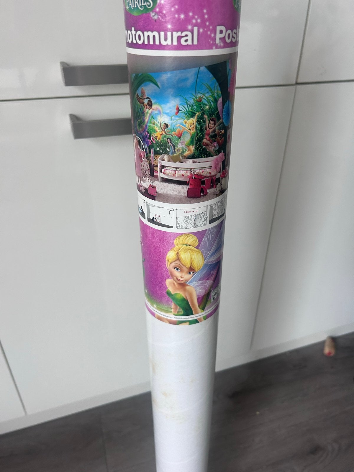 Disney Fairies Fotobehang Poster XXL - Tinkerbell, Ophalen of Verzenden, Fotobehang, Dieren, Overige merken