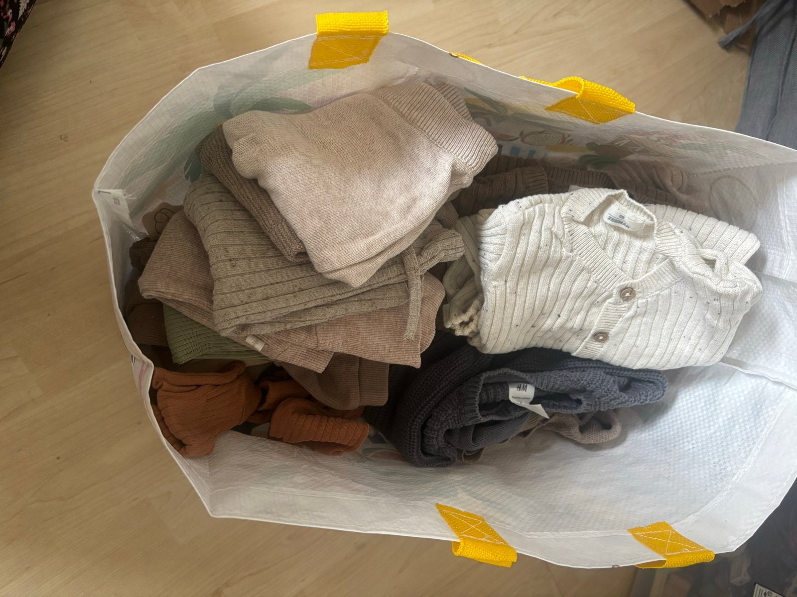 Neutrale babykleding: 2 slaapzakken en wollen romper, Ophalen, Zo goed als nieuw, Jongetje of Meisje