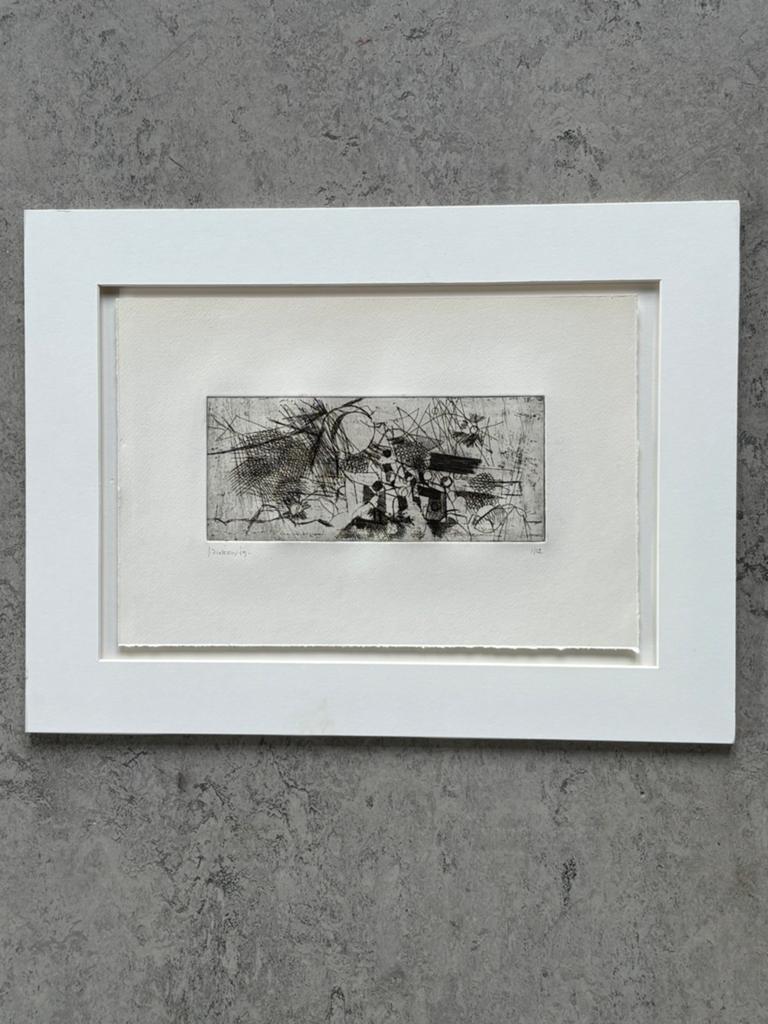 Jef Diederen, ets, Antiek en Kunst, Ophalen of Verzenden