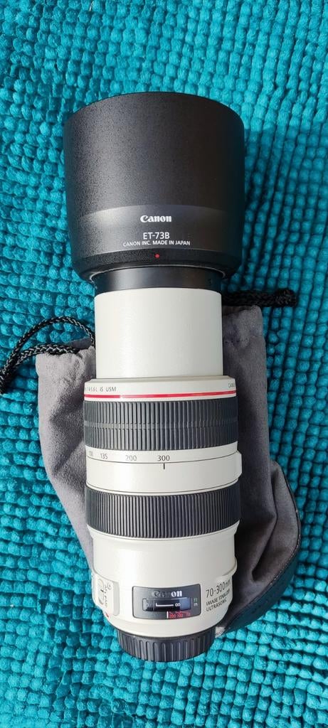 Canon EF 70-300MM L IS Nieuwstaat, Audio, Tv en Foto, Fotografie | Lenzen en Objectieven, Ophalen of Verzenden, Zo goed als nieuw