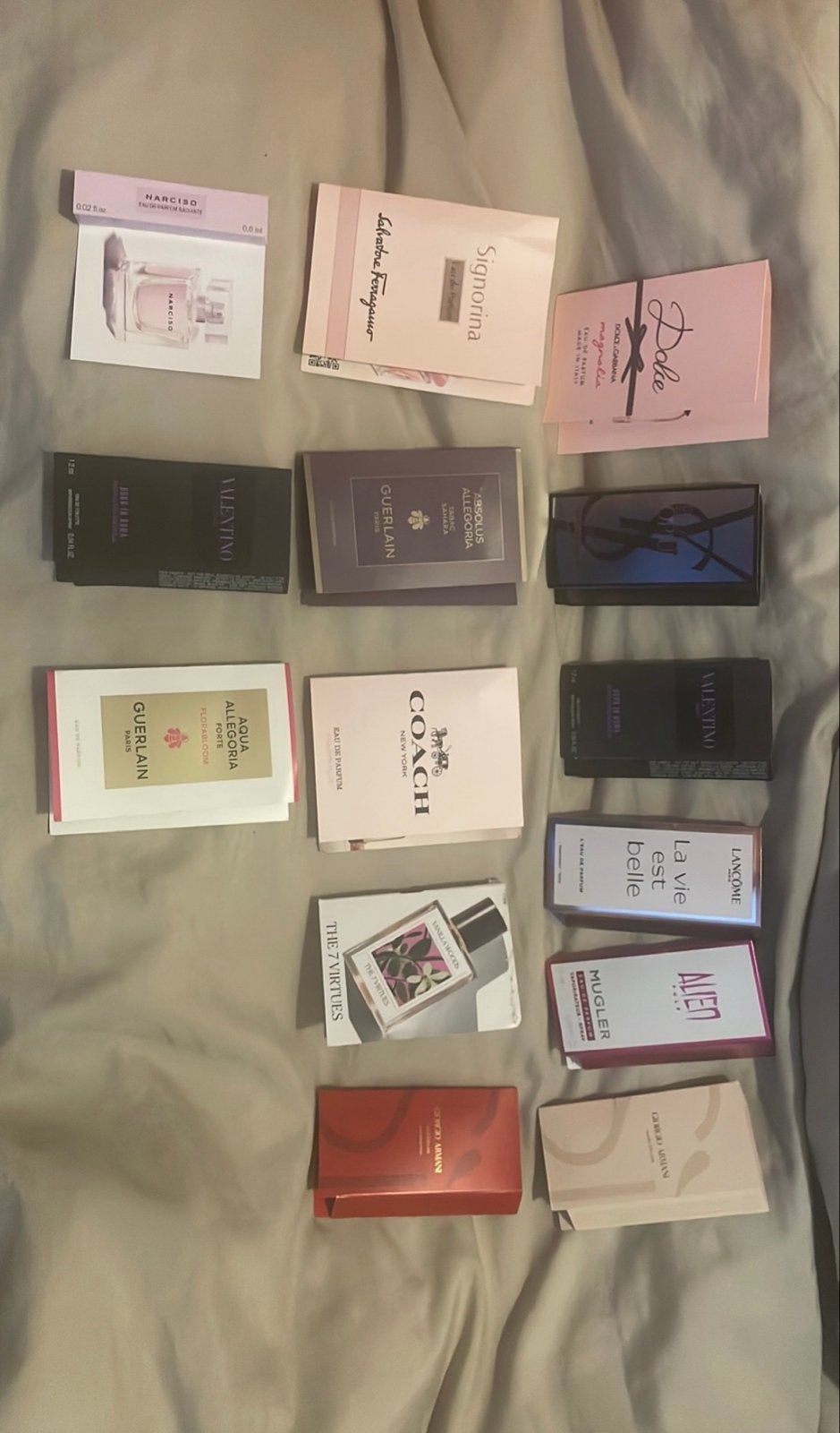 Parfum samples van diverse merken, Verzenden, Nieuw