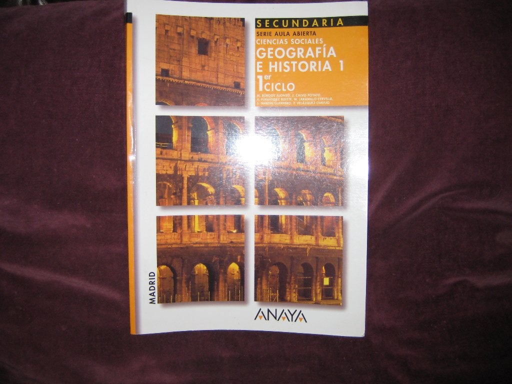 Spaans schoolboek: Geografica e Historia 1, Boeken, Ophalen of Verzenden, Gelezen, Overige niveaus