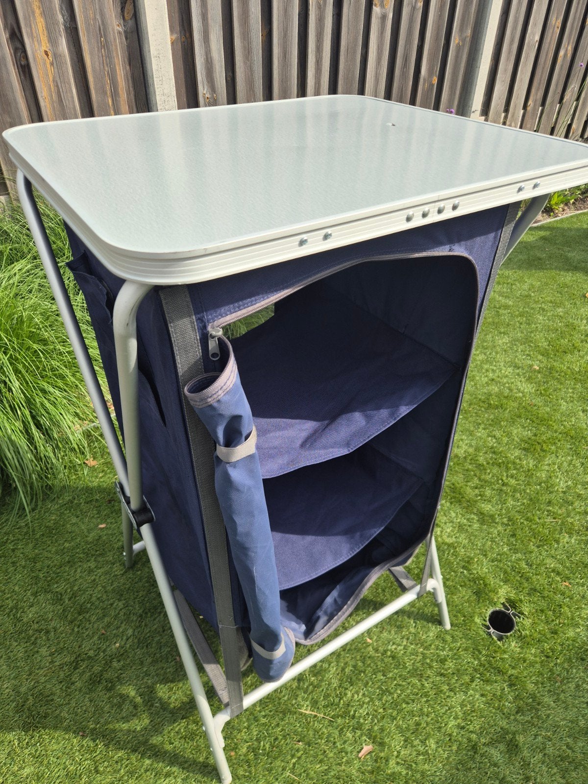 Nette camping opberg kast/keuken te koop, Ophalen of Verzenden, Zo goed als nieuw, Campingkast