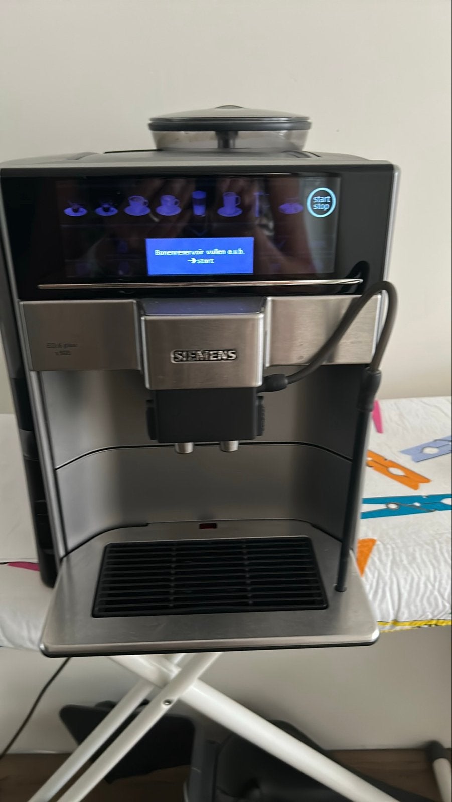 Siemens EQ.6 Plus S500 koffiemachine met display storing, Witgoed en Apparatuur, Koffiezetapparaten, Ophalen, Niet werkend, Koffiemachine