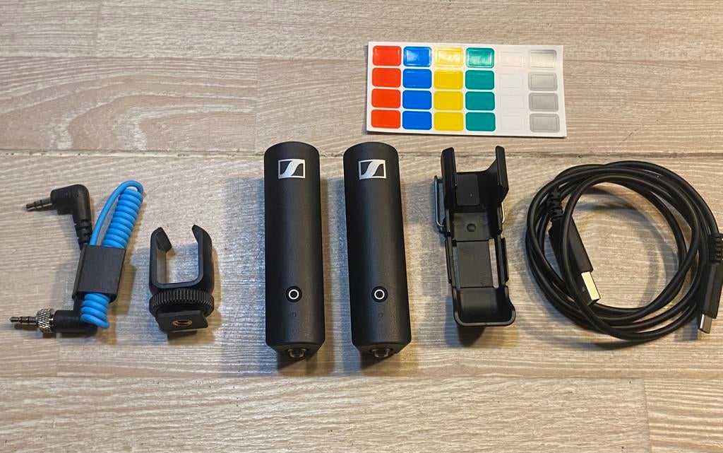 Sennheiser portable draadloze base set voor camera, Muziek en Instrumenten, Microfoons, Ophalen of Verzenden, Nieuw, Overige typen