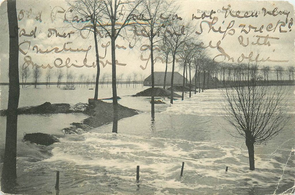 701-320-001 Oud Vossemeer, Verzenden, Voor 1920, Zeeland