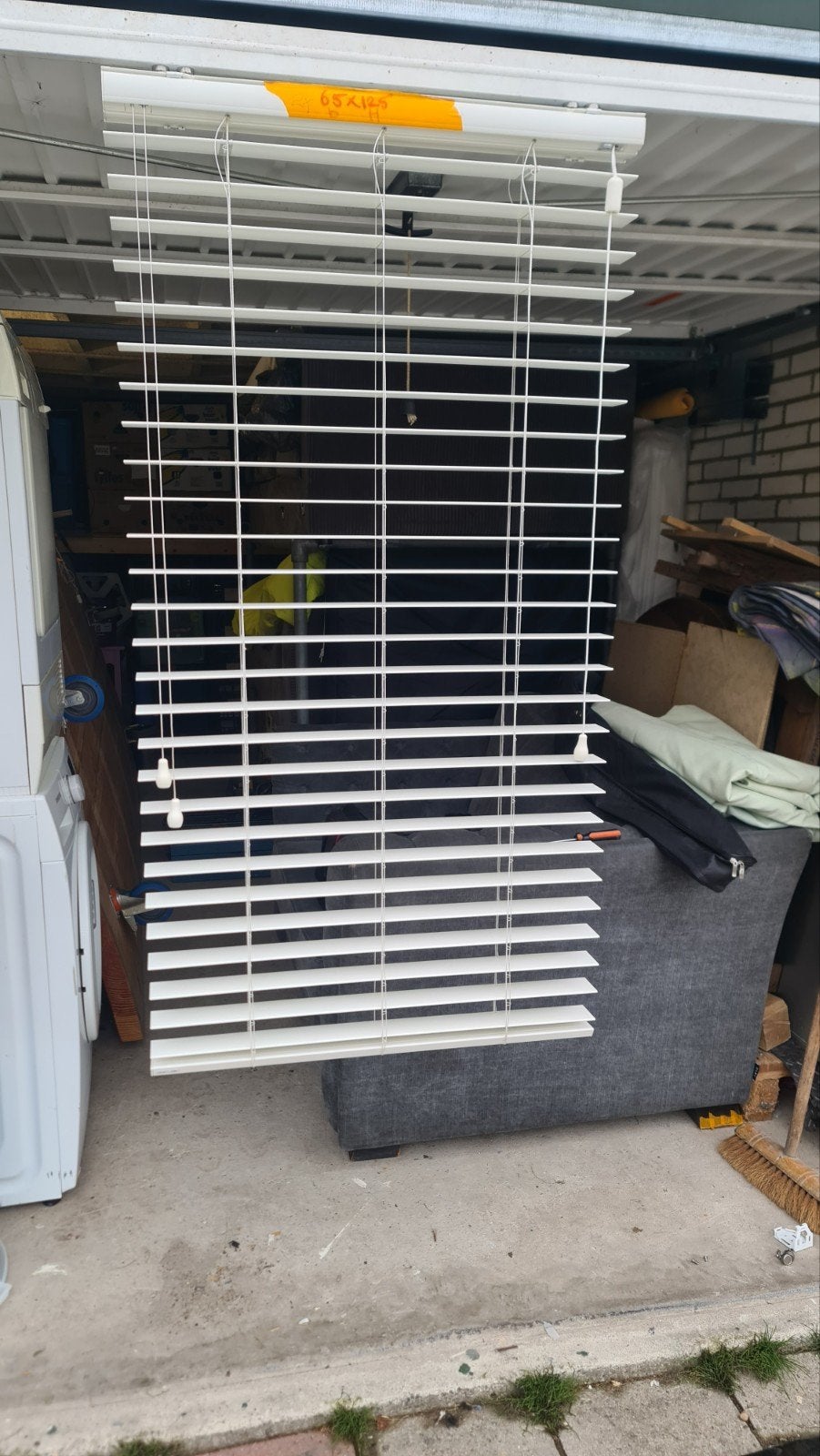 veneta jaloezie 65x125, Huis en Inrichting, Stoffering | Gordijnen en Lamellen, Ophalen, Wit, Jaloezie