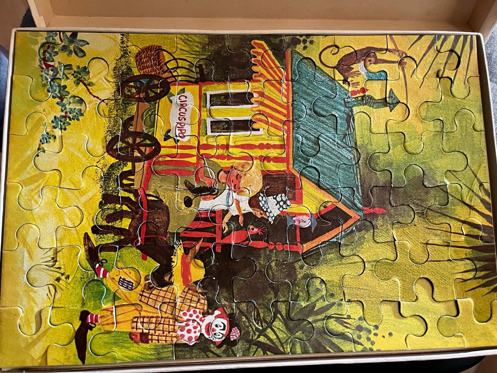 PIPO puzzel (Clipper) 1965-70, Ophalen of Verzenden, Gebruikt