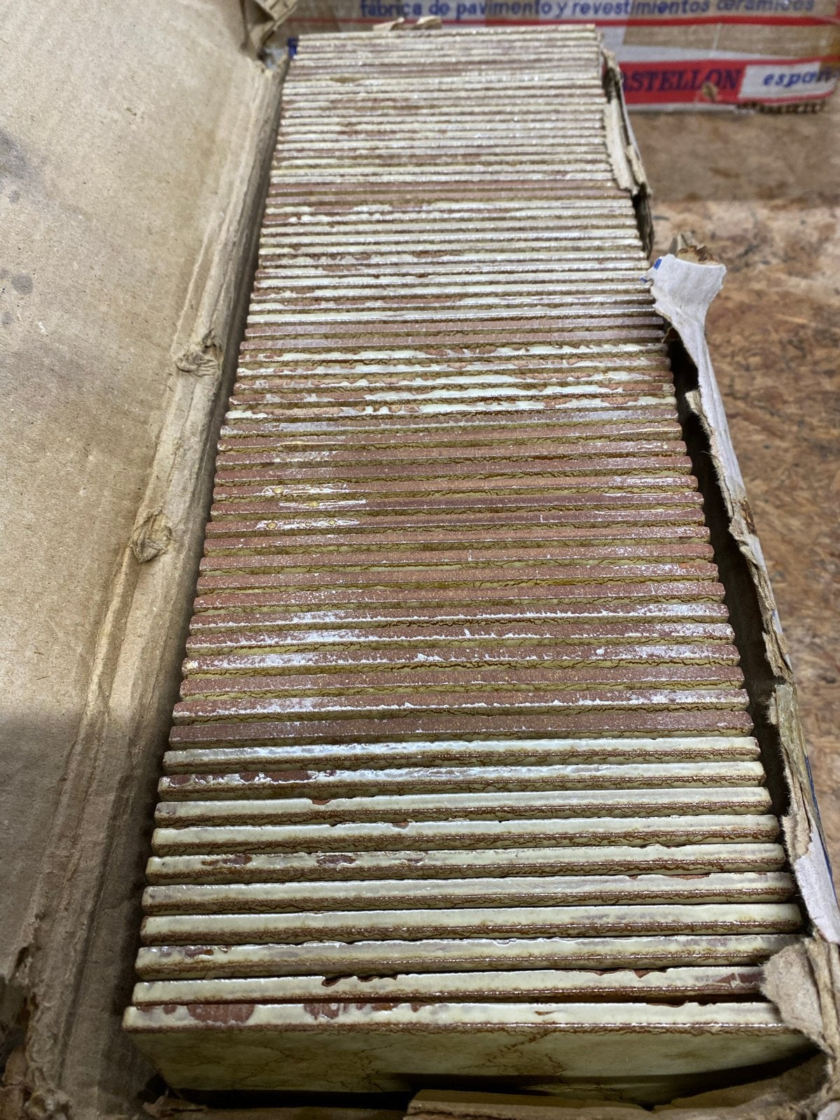 Vintage tegels - ca. 7m², Doe-het-zelf en Verbouw, Ophalen, Gebruikt, Keramiek, 5 tot 10 m²