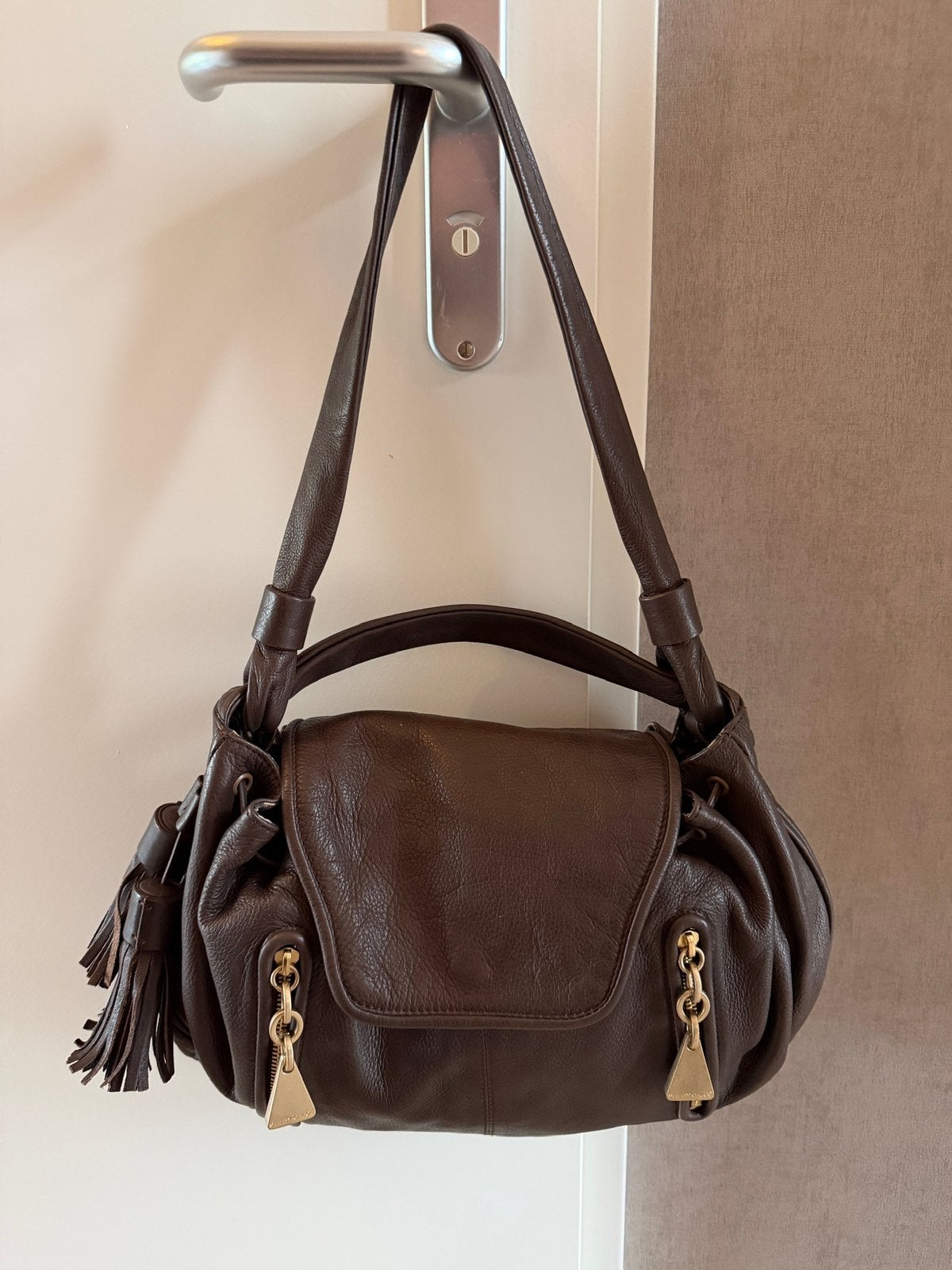 See by Chloé leren tas. Vintage. Origineel. Nooit gebruikt., Verzenden, Zo goed als nieuw, Bruin, Handtas