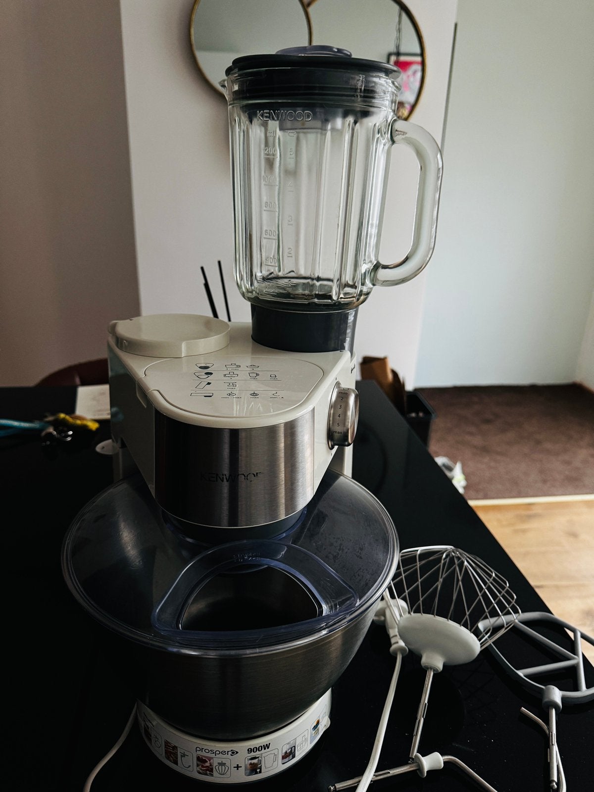 Kendwood kitchen machine, Witgoed en Apparatuur, Keukenmixers, Ophalen, 1 tot 2 liter, 3 snelheden of meer, Zo goed als nieuw