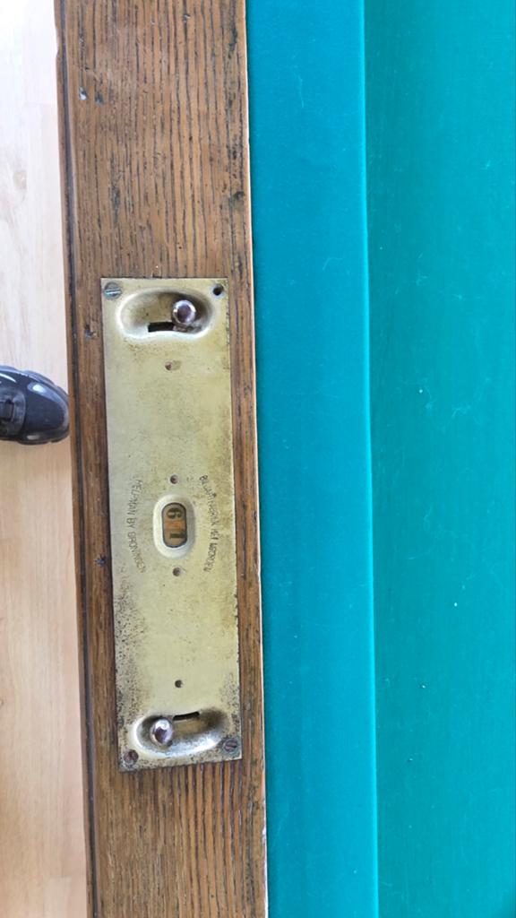 Vintage Biljarttafel met Keuen en Ballen, Ophalen of Verzenden, Gebruikt, Biljarttafel