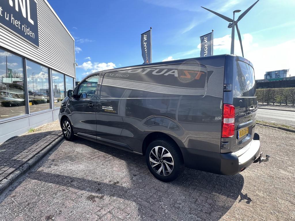 Citroën Jumpy 2.0 BlueHDI 120 XL/L3 Club (bj 2021), Gebruikt, 4 cilinders, Citroën, Leder en Stof