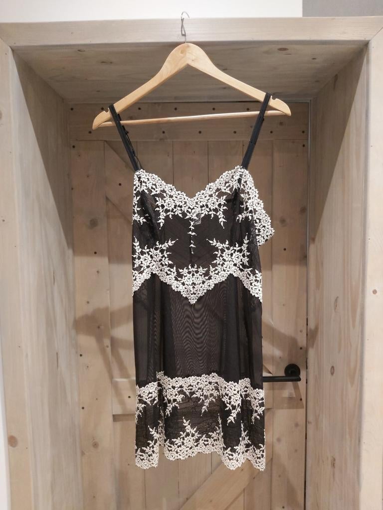 Lingerie jurk Wacoal maat 2 XL  nieuw, Ophalen, Zwart, String
