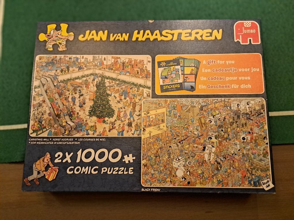 Jan van Haasteren - Kerst Koopjes en Black Friday, Ophalen of Verzenden, 500 t/m 1500 stukjes, Zo goed als nieuw, Legpuzzel