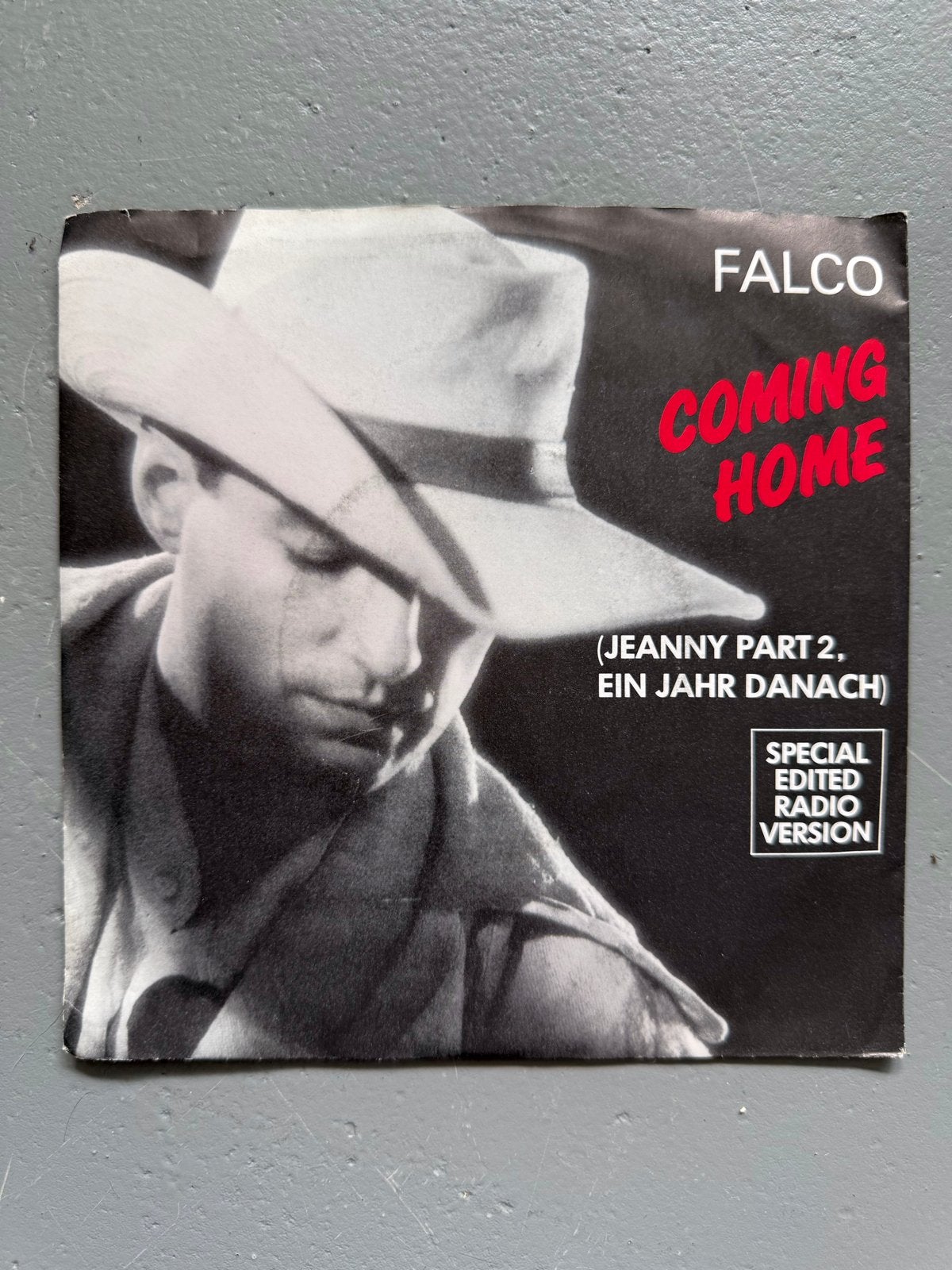 Falco - Coming Home (Jeanny Part 2) 7 inch vinyl single, Gebruikt, 7 inch, Ophalen of Verzenden, Pop