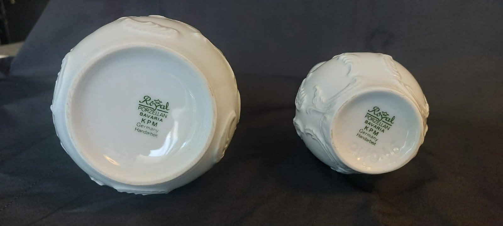 Set van 2 Royal Porzellan Bavaria KPM vazen, Ophalen of Verzenden
