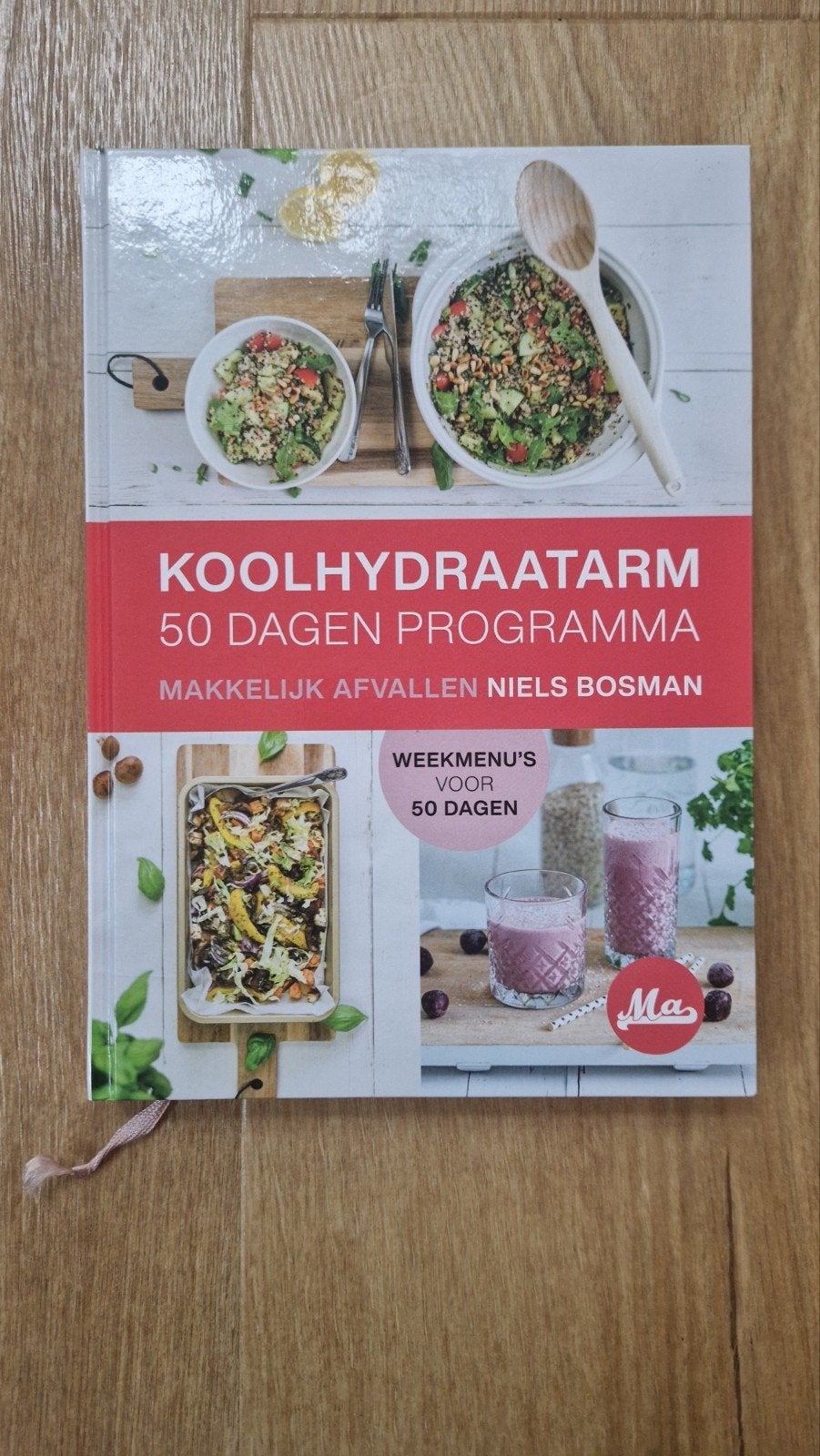 Koolhydraatarm 50 dagen Programma - Niels Bosman, Ophalen of Verzenden, Gelezen