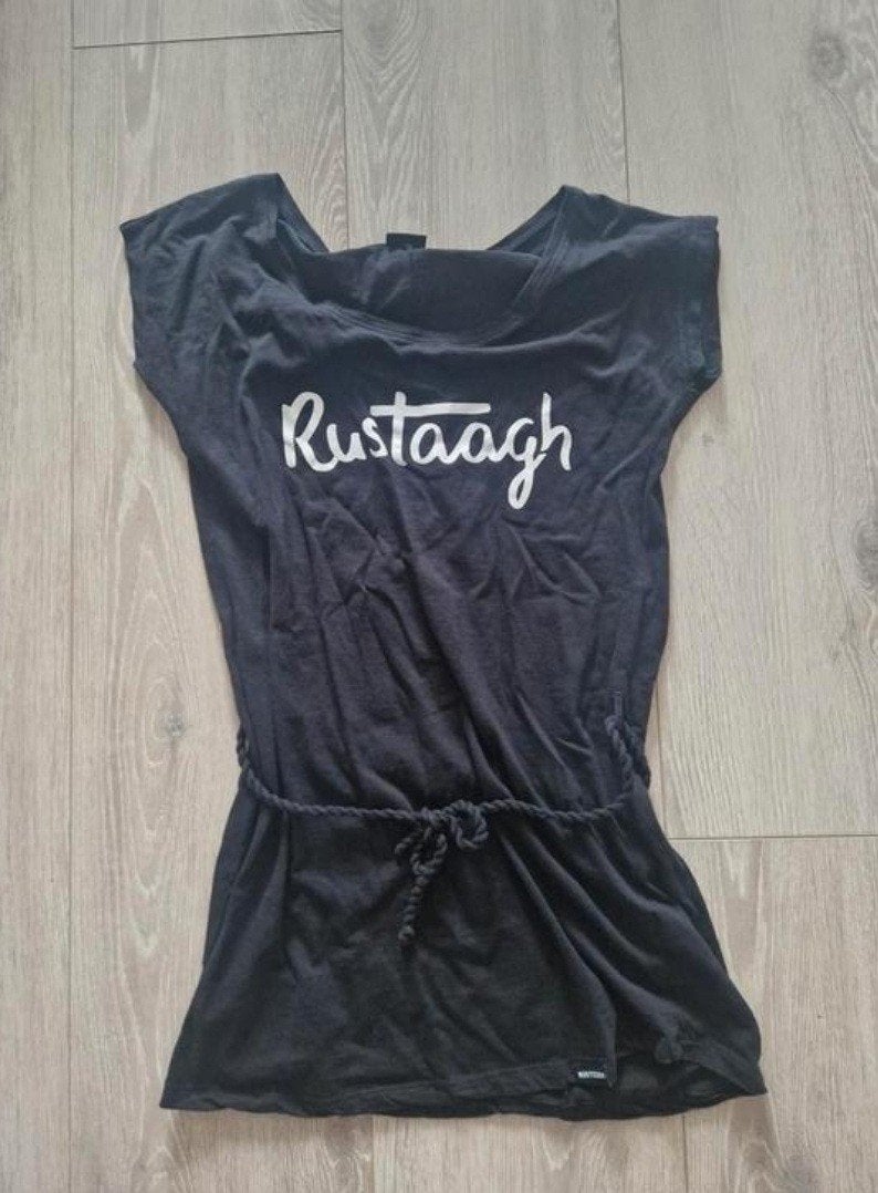 Rustaagh korte jurk, Kleding | Dames, Maat 38/40 (M), Zwart, Nieuw, Ophalen of Verzenden