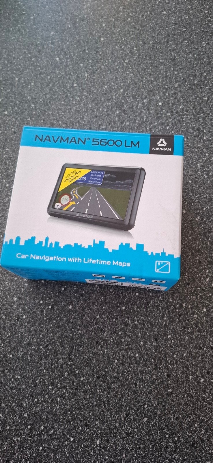 Navman 5600 LM Auto Navigatie met Lifetime Kaarten, Ophalen of Verzenden, Gebruikt