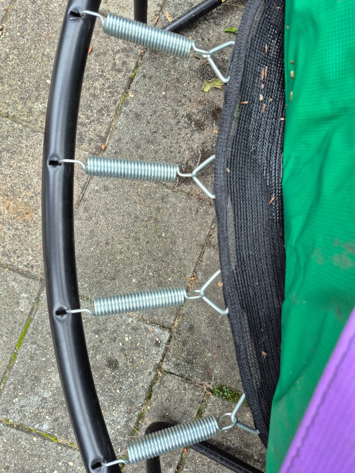 Trampoline Plum 180 cm doorsnee, Ophalen, Gebruikt