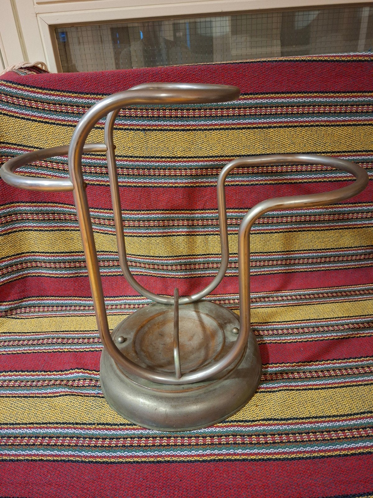 Vintage Art Deco paraplubak (jaren '30), Ophalen