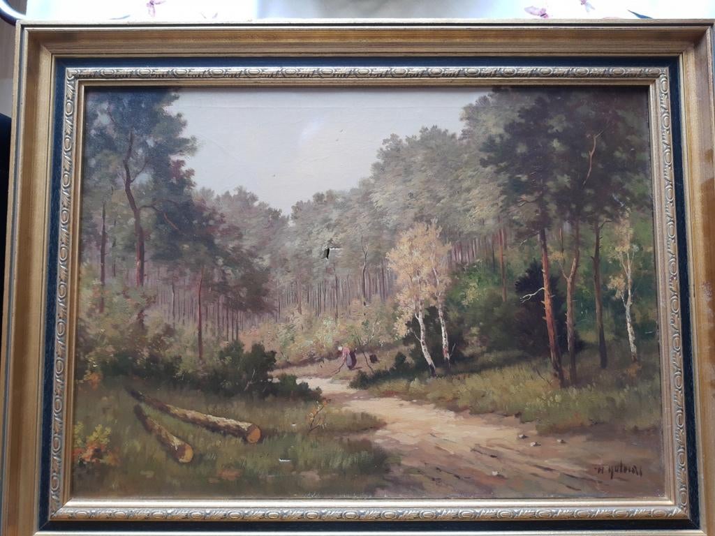Schilderij Henricus (Henk) Mulder., Antiek en Kunst, Ophalen of Verzenden