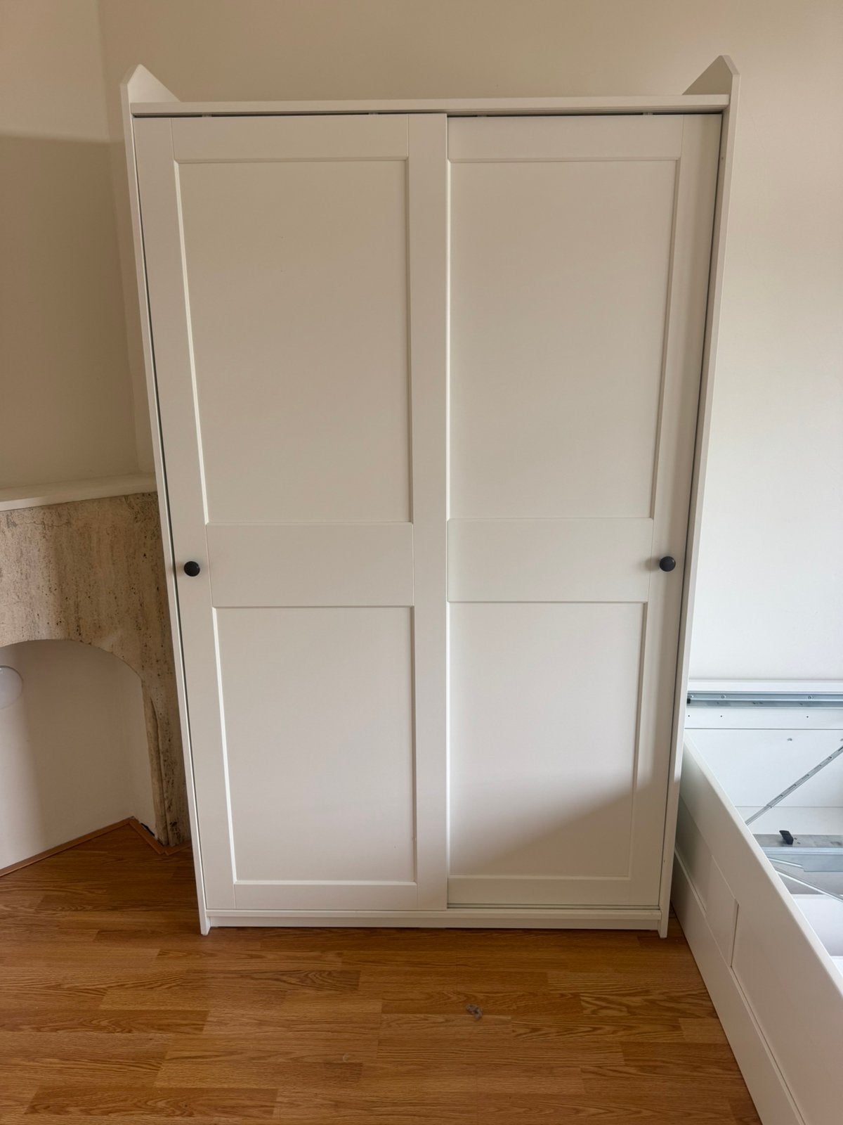Ikea Hauga kast wit, Huis en Inrichting, Ophalen, Zo goed als nieuw, 25 tot 50 cm, 200 cm of meer