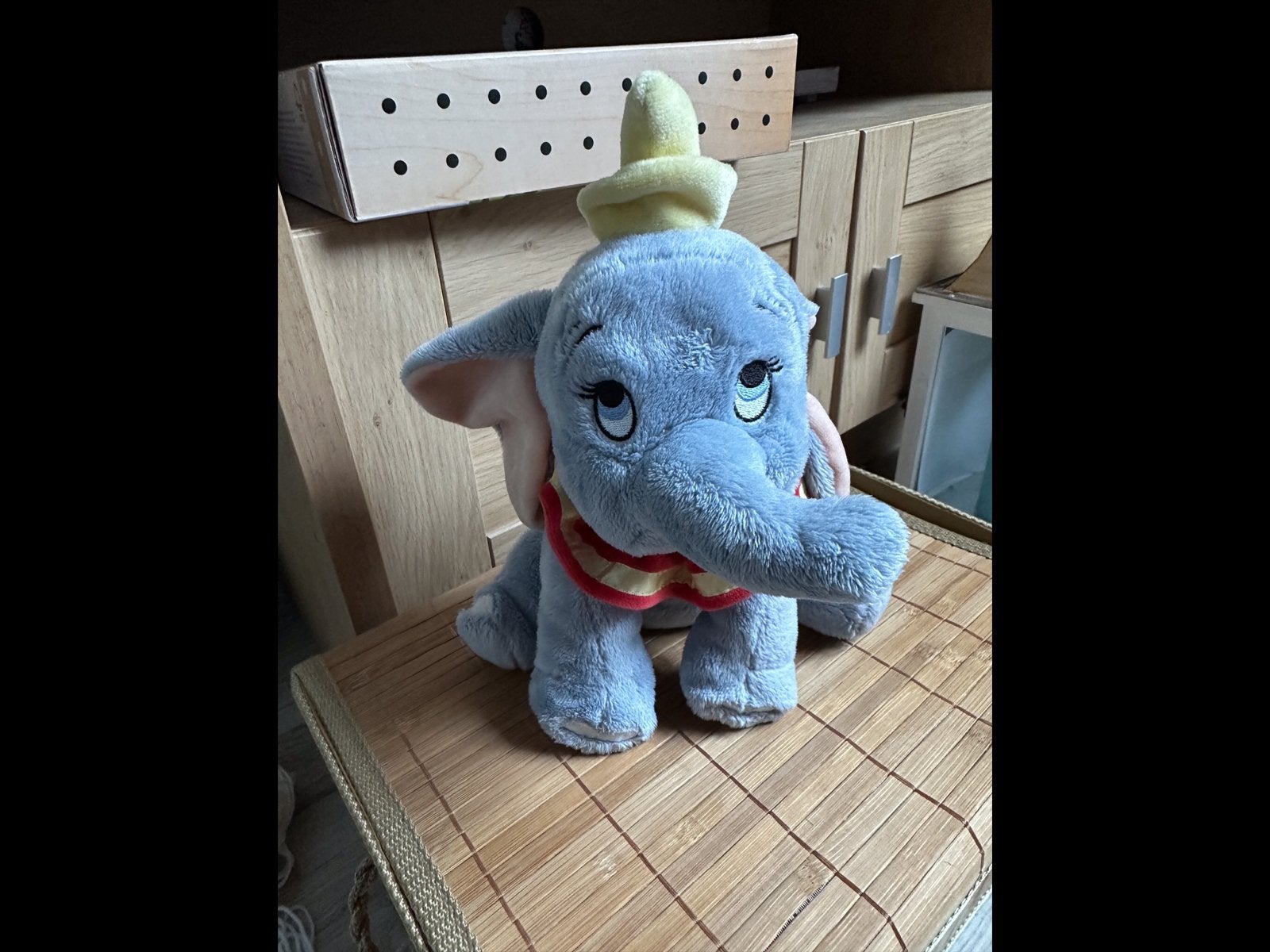 dombo knuffel/30cm/disney, Ophalen of Verzenden, Overige figuren, Zo goed als nieuw, Knuffel
