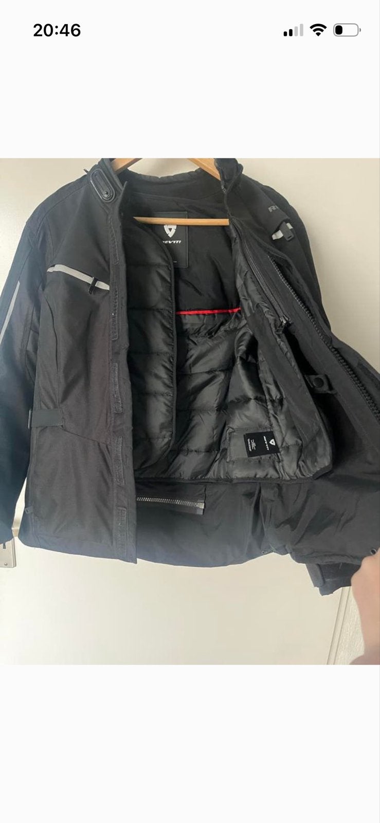 Revit motorjas zo goed als nieuw, maat 42 (valt als 40), Motoren, Kleding | Motorkleding, Ophalen of Verzenden, Tweedehands, Dames