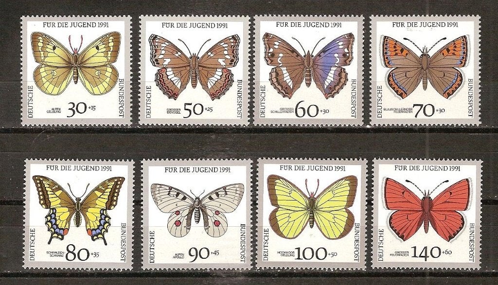 Duitsland 1512-1519 postfris e.a. postfris, Ophalen of Verzenden, BRD, Postfris