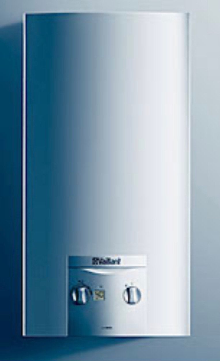 Spiksplinternieuwe Vaillant geiser 14-2/0 butaan/propaan, Doe-het-zelf en Verbouw, Ophalen of Verzenden, Minder dan 3 jaar oud