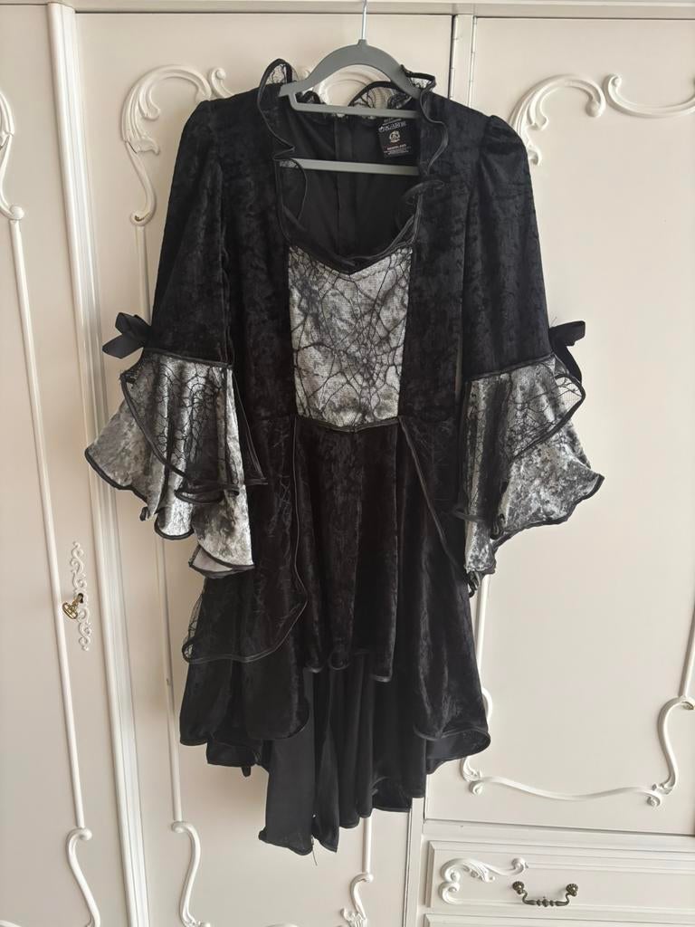 Nieuwstaat luxe heksen gothic jurk halloween maat 36 S, Ophalen of Verzenden, Zo goed als nieuw, Maat 36 (S), Halloween