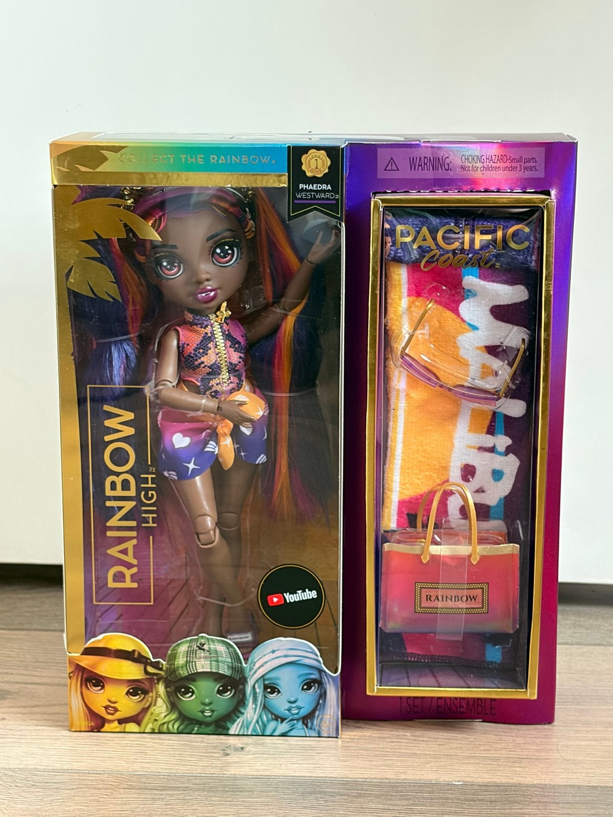 Rainbow High Pacific Coast Phaedra Westward pop, Ophalen of Verzenden, Nieuw, Overige typen