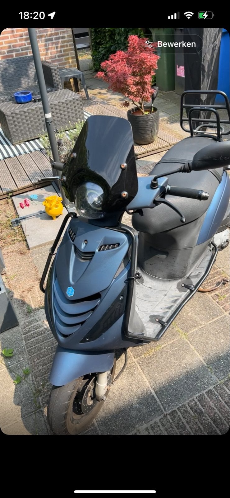 Piaggio Zip Scooter 4t- Goed onderhouden, Fietsen en Brommers, Ophalen, Gebruikt, Maximaal 45 km/u, Zip
