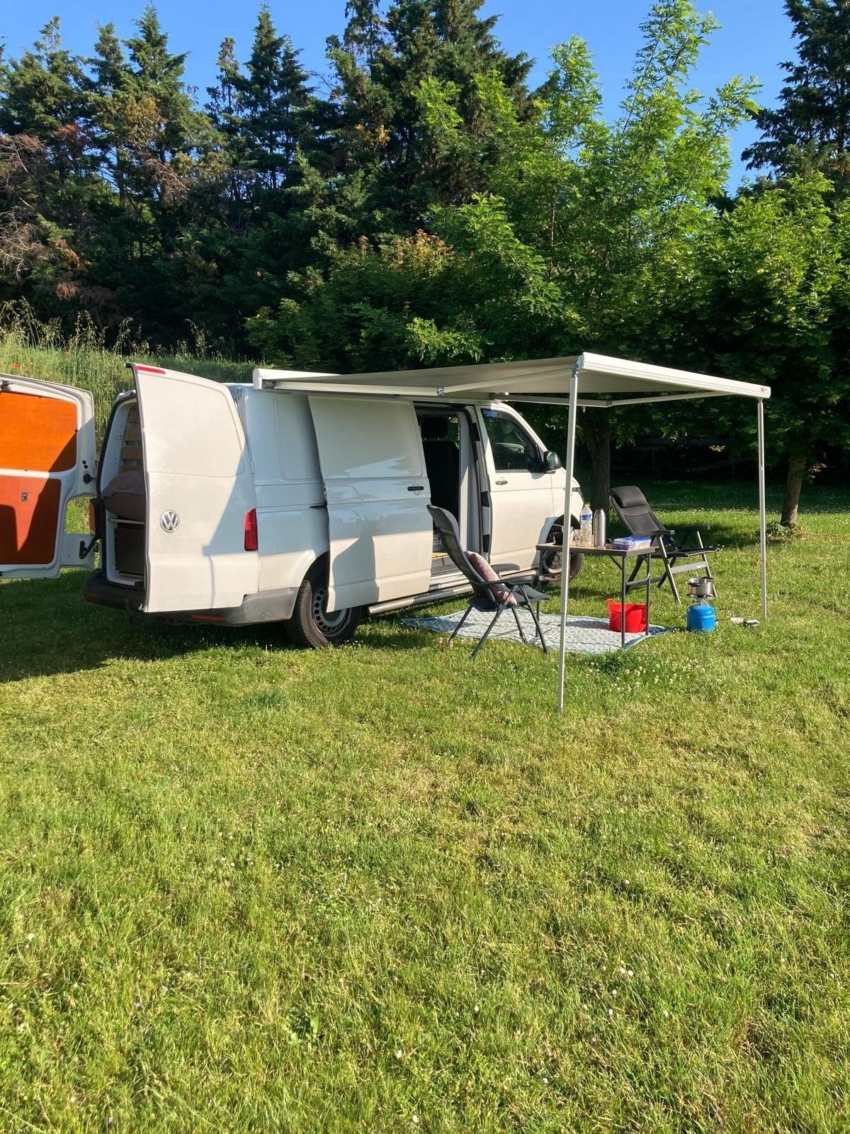 Fiamma F45s polar White cassete luifel, Ophalen, Tot en met 4