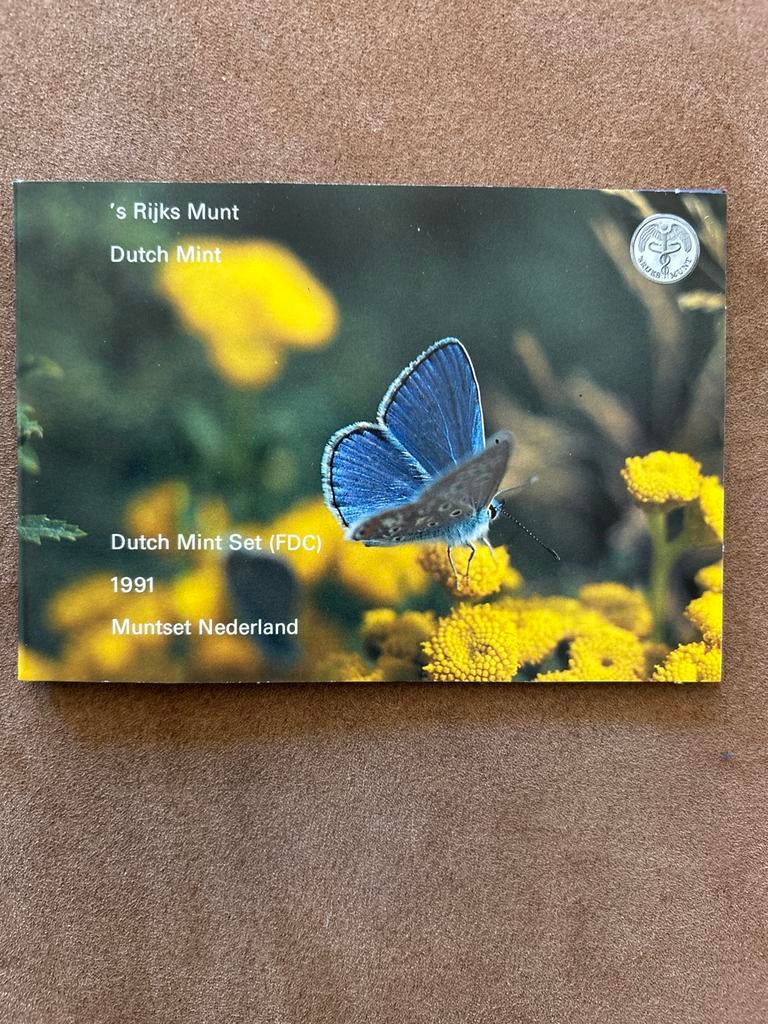 Muntset Nederland 1991 FDC - 's Rijks Munt, Postzegels en Munten, Munten | Nederland, Ophalen of Verzenden, Koningin Beatrix, Overige waardes