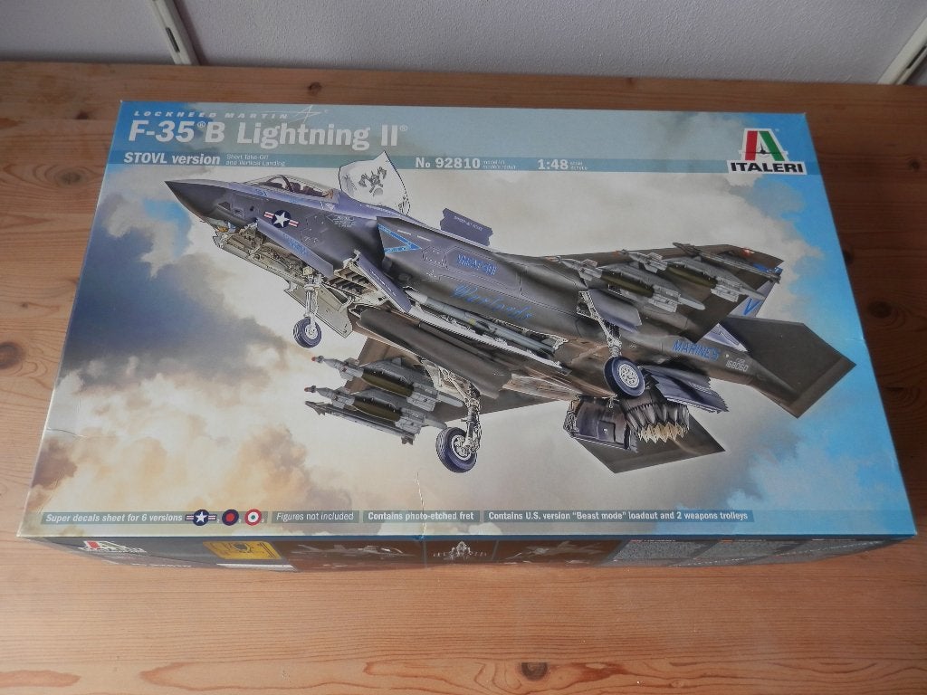 1/48 f-35b Italeri, Hobby en Vrije tijd, Overige merken, Nieuw, Ophalen of Verzenden, Groter dan 1:72