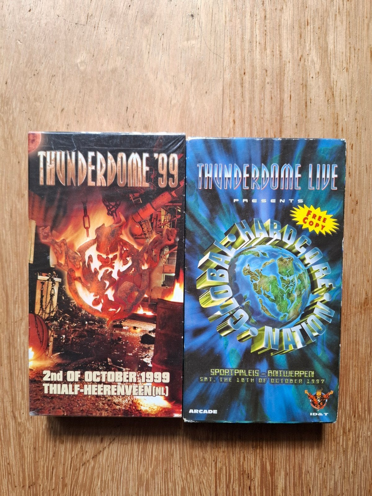 Thunderdome VHS banden hardcore gabber, Alle leeftijden, Ophalen of Verzenden, Zo goed als nieuw