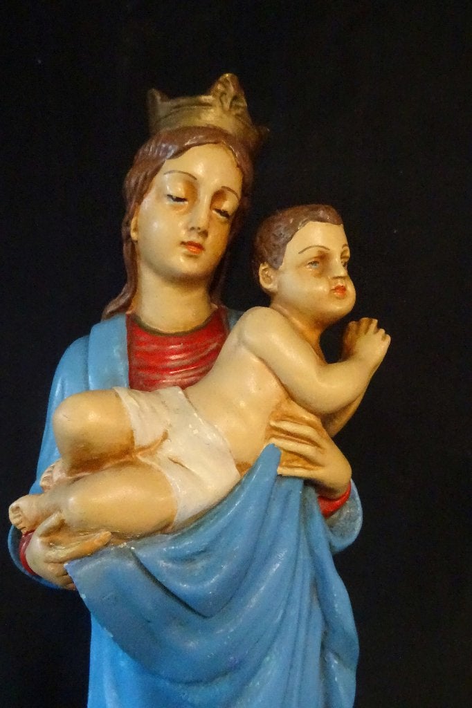 100187=Maria met het Heilig Kindje, HEEL APART.  79, Ophalen of Verzenden