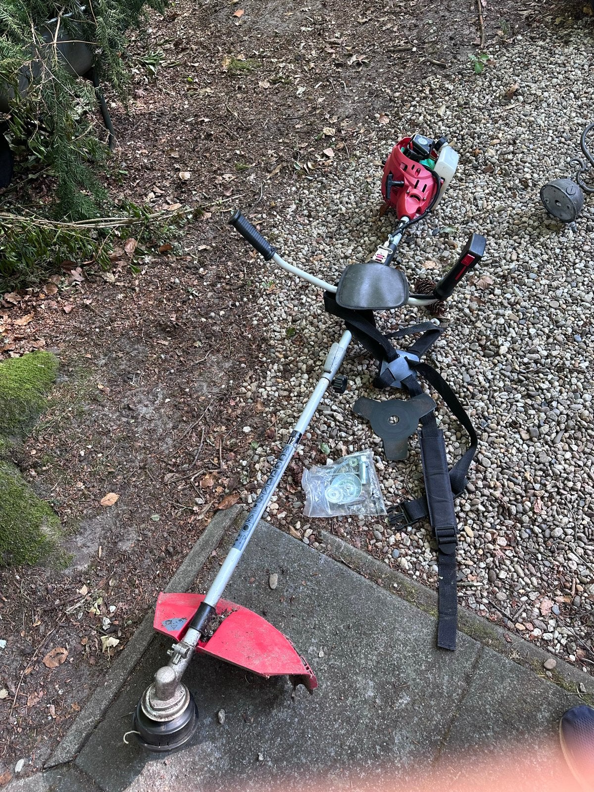 Einhell Benzine Grastrimmer - Krachtig en Compleet, Tuin en Terras, Ophalen, Gebruikt, 30 tot 50 cm, Benzine