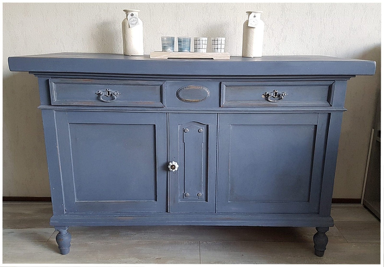 Vintage dressoir, Huis en Inrichting, Kasten | Dressoirs, Ophalen, Gebruikt, 50 tot 75 cm, 150 tot 200 cm