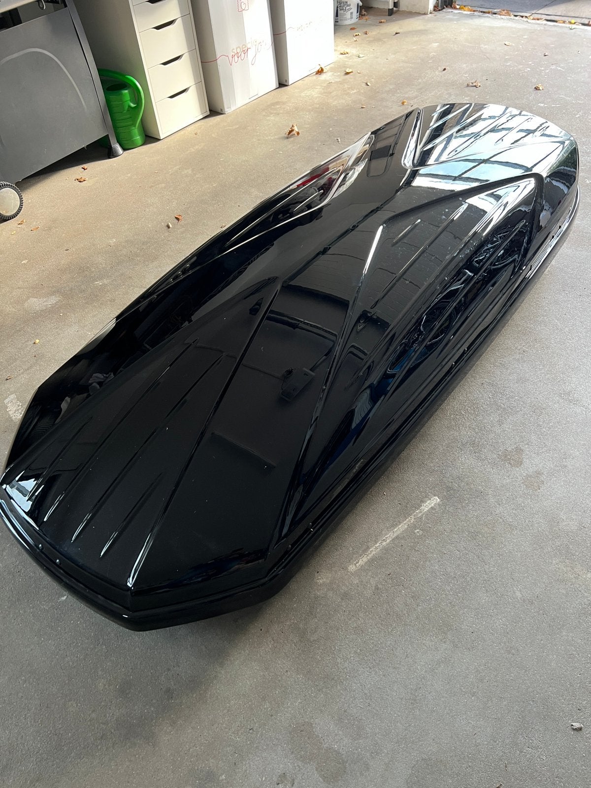 Te koop: originele Porsche dakbox 520, Auto diversen, Ophalen, Zo goed als nieuw