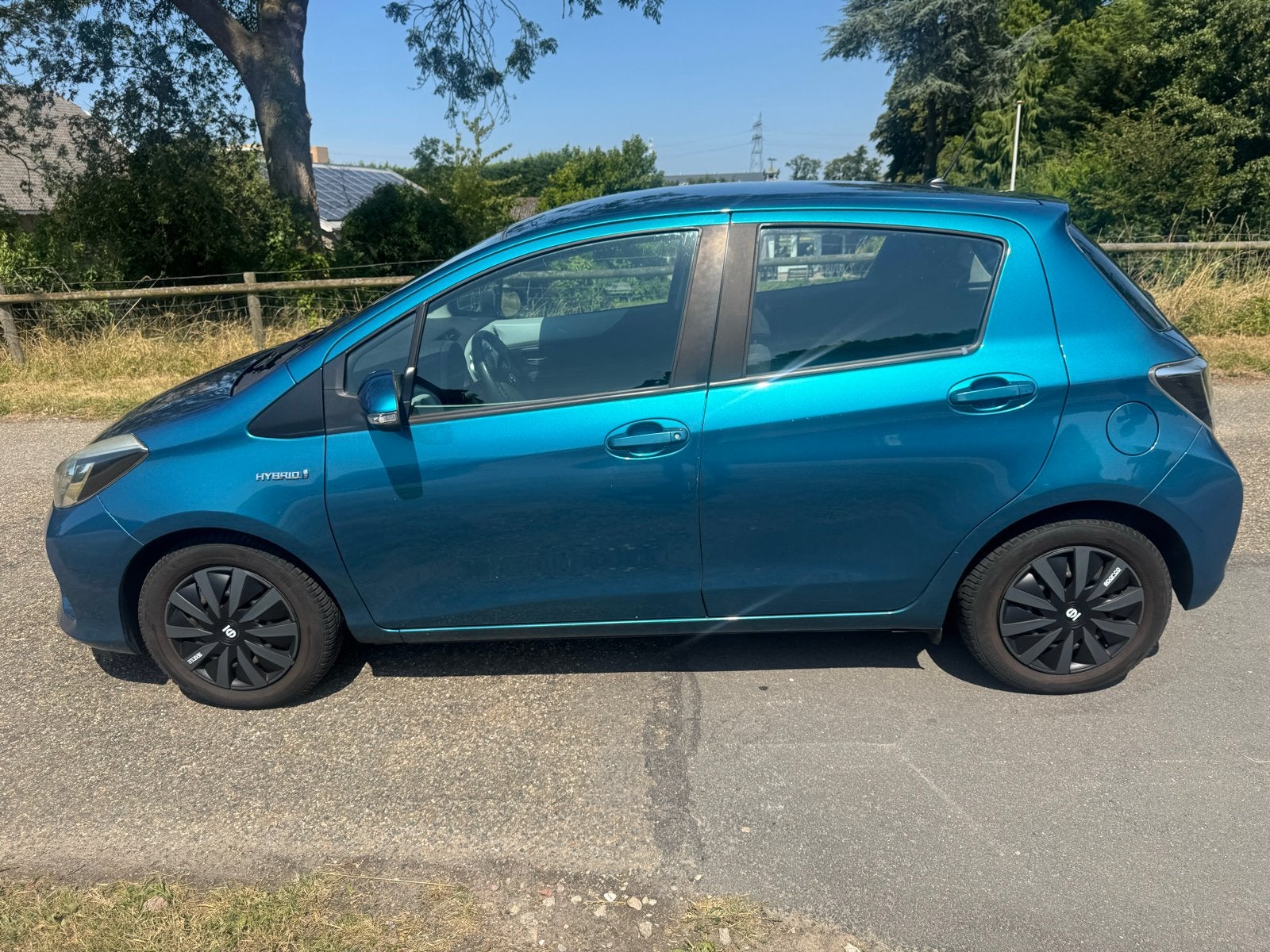 Toyota Yaris 1.5 Full Hybrid CVT 5DR 2013 Blauw, Auto's, 1497 cc, 74 pk, 1078 kg, 4 cilinders