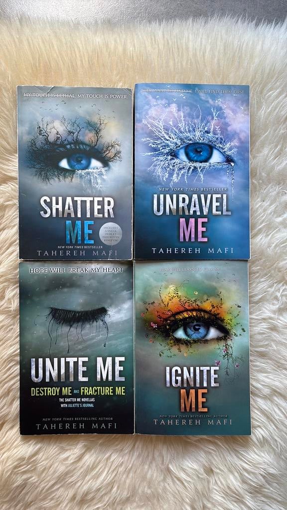 Tahereh Mafi - Shatter Me serie bundel of 4 books, Boeken, Ophalen of Verzenden, Nieuw