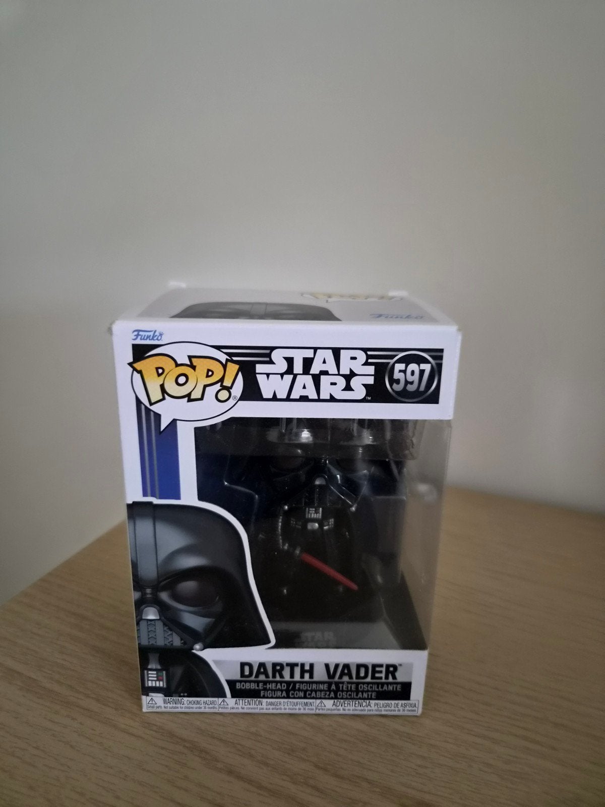 Funko Pop! Star Wars Darth Vader #597, Ophalen of Verzenden, Zo goed als nieuw